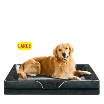 Lavish Pets Bed Plush Mattress Dark Grey (Large) Lavish Pets Bed Plush Mattress Dark Grey (Large)